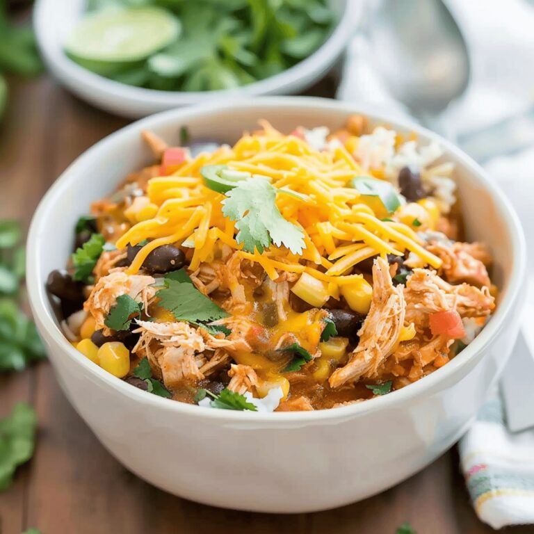 Slow Cooker Chicken Burrito Bowls Recipe