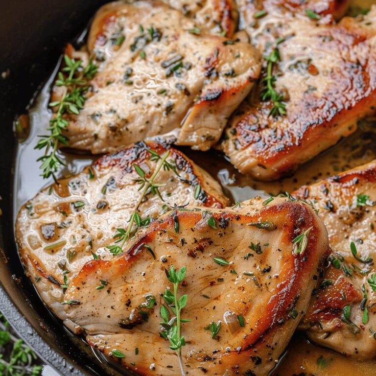 Succulent Garlic & Herb Turkey Cutlets Recipe