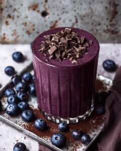Blueberry Chocolate Smoothie Recipe