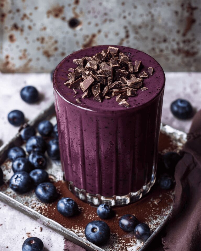 Blueberry Chocolate Smoothie Recipe