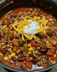 Cozy Taco Chili Recipe