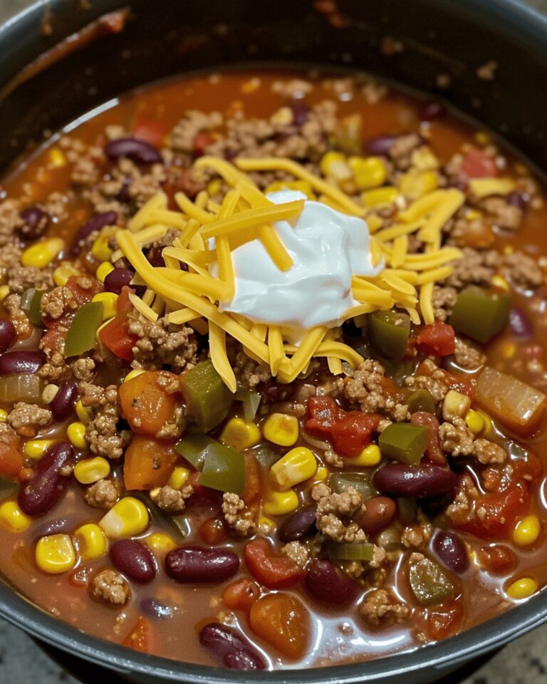 Cozy Taco Chili Recipe