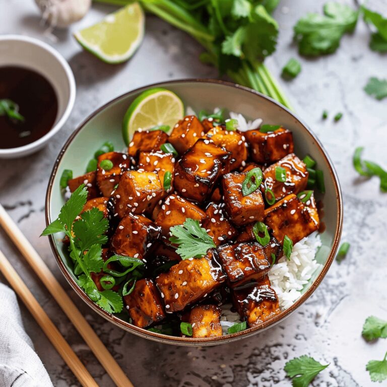 Crispy Garlic Tofu Recipe