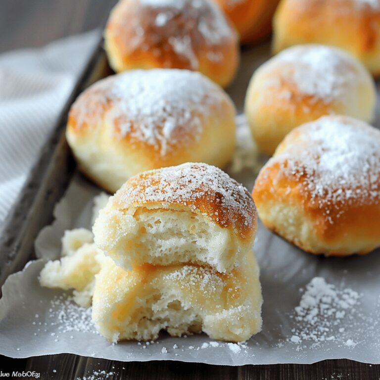 Fluffy Milk And Sugar Mini Buns Recipe