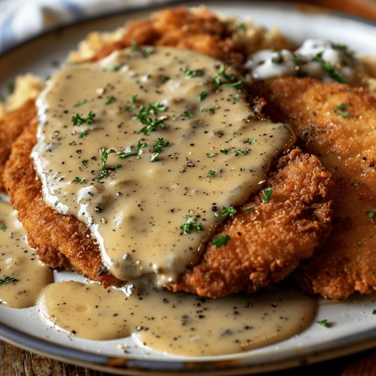 Crispy Chicken Fried Steak With Gravy Recipe