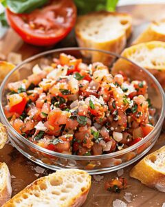 Easy Bruschetta Recipe Recipe