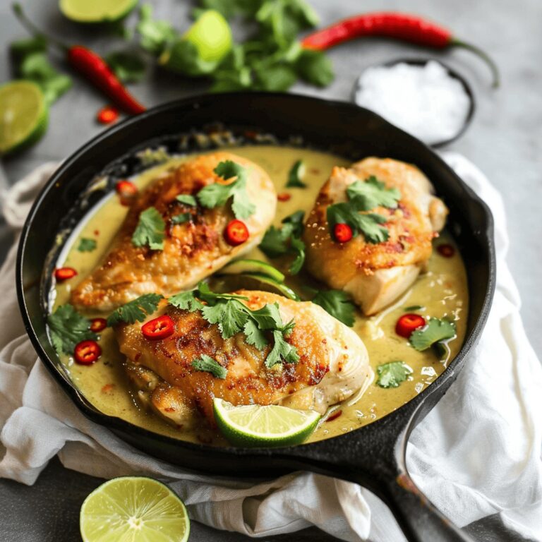 Coconut Lime Chicken Recipe
