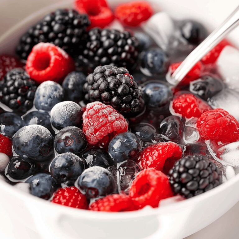 Vibrant Summer Berry Coconut Splash Recipe