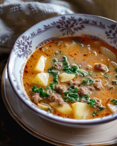 Hearty Spicy Italian Sausage Soup Recipe