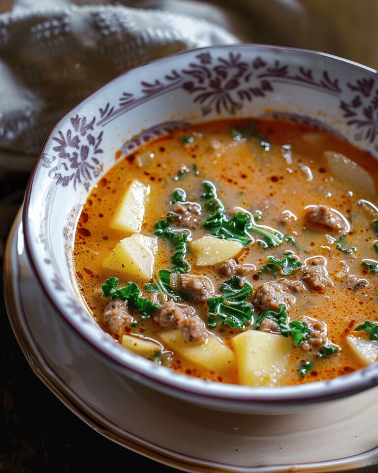 Hearty Spicy Italian Sausage Soup Recipe