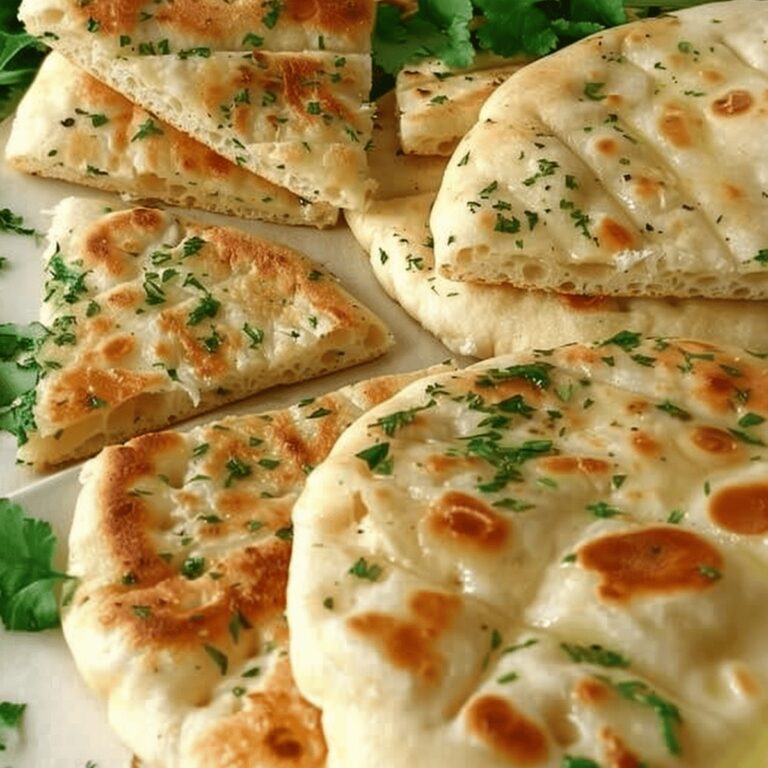 Aromatic Garlic Coriander Flatbreads Recipe