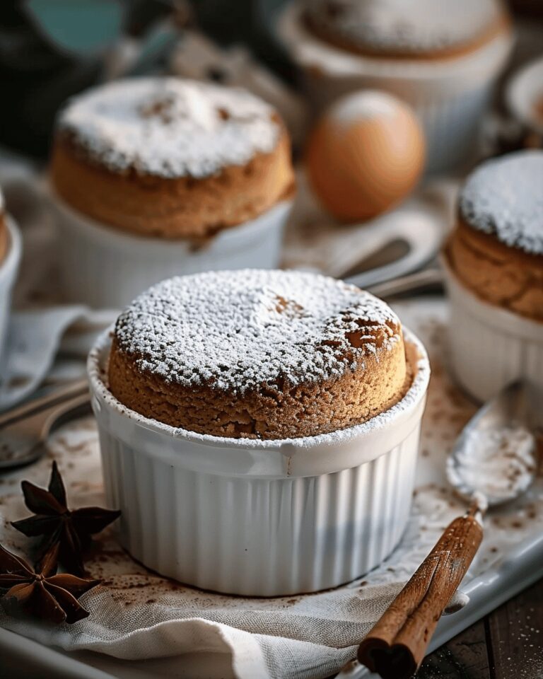 Fluffy Gingerbread Soufflé Recipe