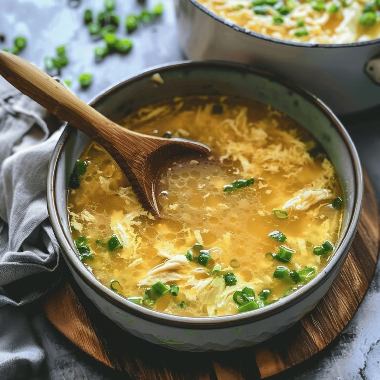 Silky Egg Drop Soup Recipe
