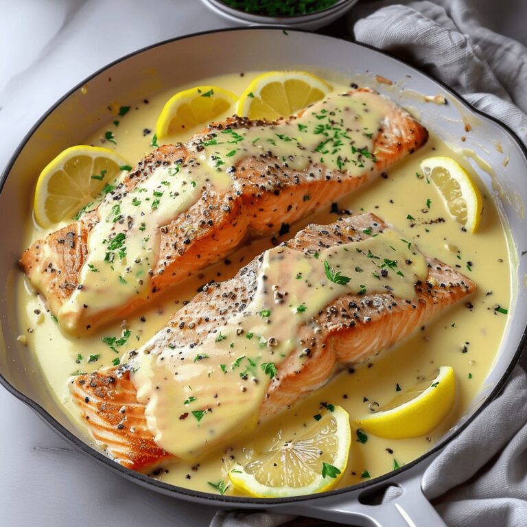 Succulent Lemon Butter Garlic Salmon Recipe