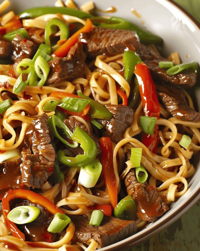 Sizzling Beef Noodle Sensation Recipe