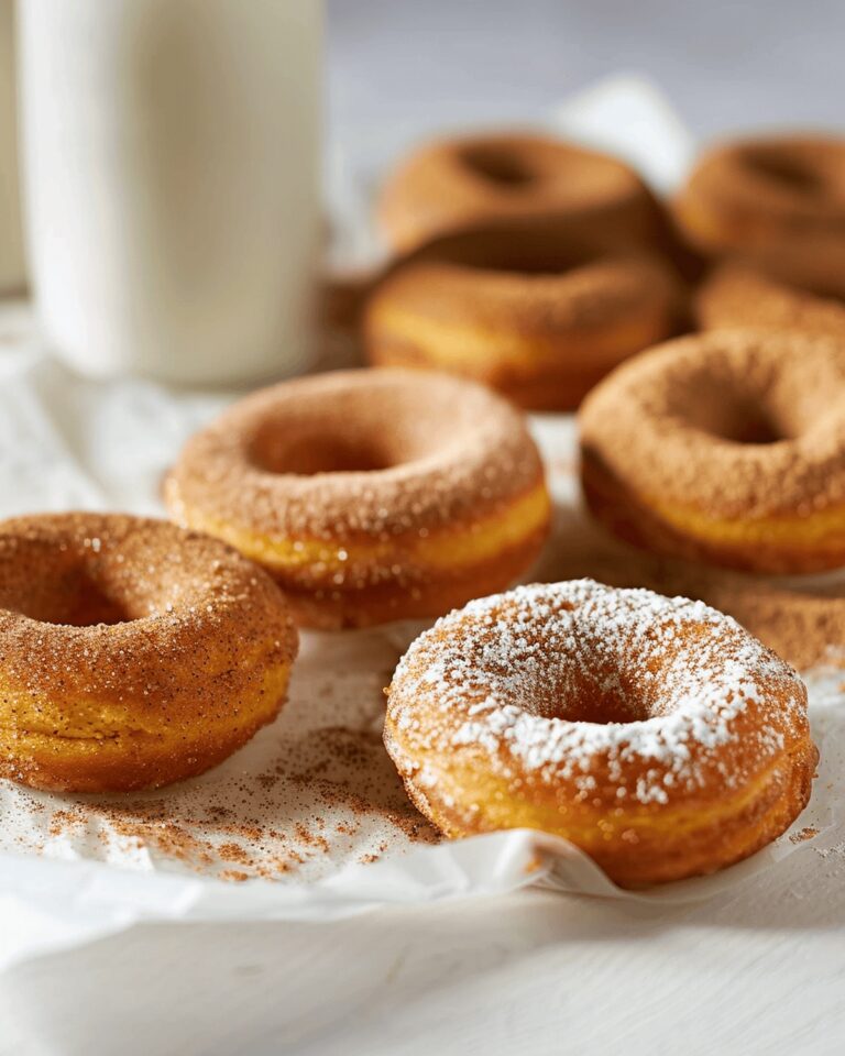 Pumpkin Cake Doughnuts Recipe