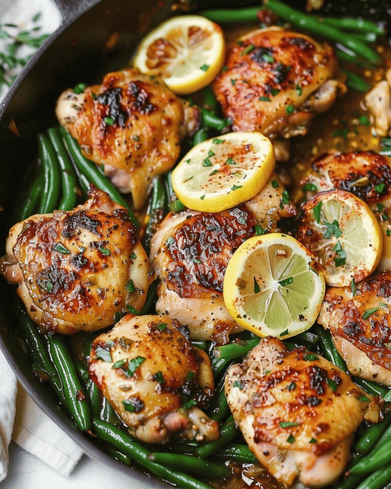 Lemon Garlic Butter Chicken Skillet Recipe