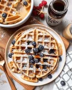 Blueberry Waffles Recipe