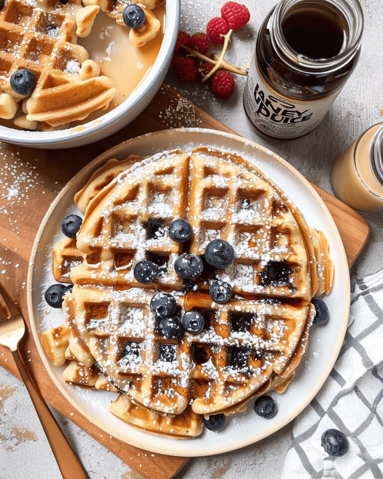 Blueberry Waffles Recipe