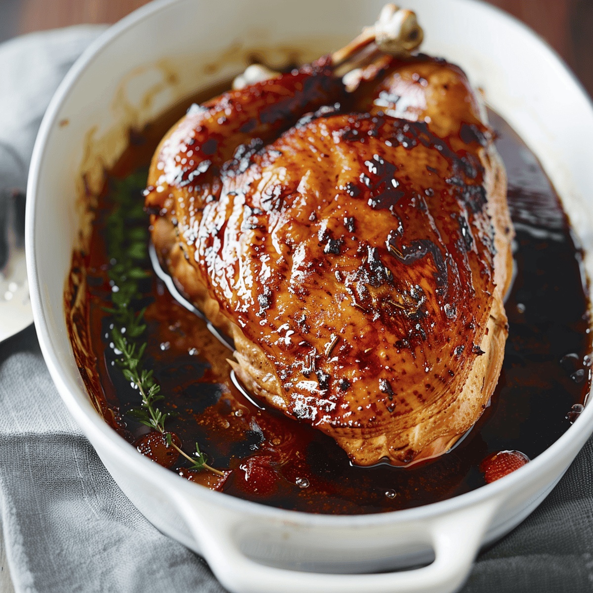 Tender Marinated Turkey Breast Recipe