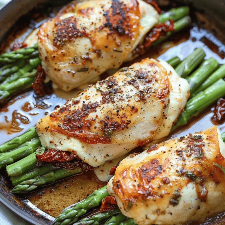 Crispy Asparagus Stuffed Chicken Breast Recipe