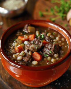 Hearty Beef And Barley Delight Recipe