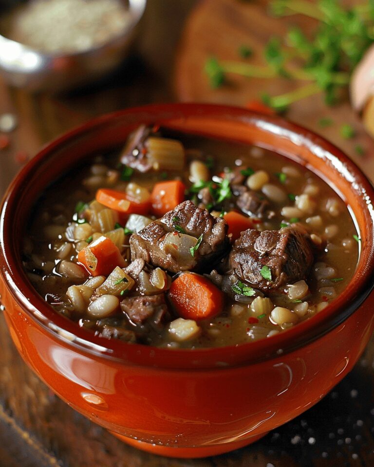 Hearty Beef And Barley Delight Recipe