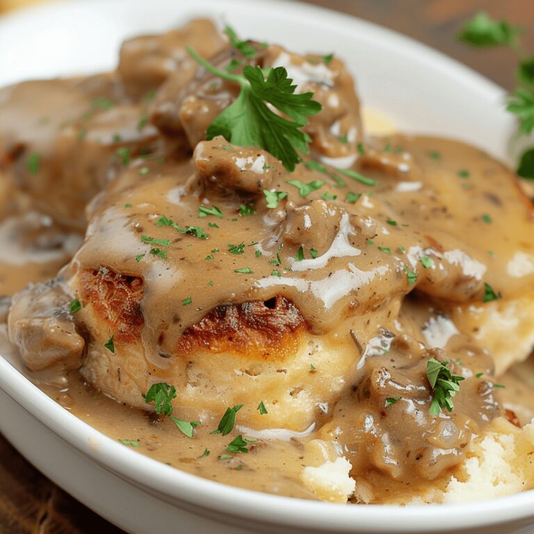 Hearty Homestyle Biscuits And Sausage Gravy Recipe