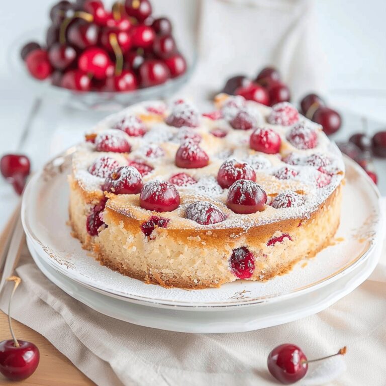 Authentic German Cherry Cake Recipe