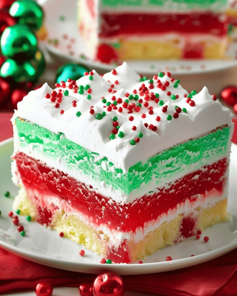 Vibrant Cherry Lime Poke Cake Recipe