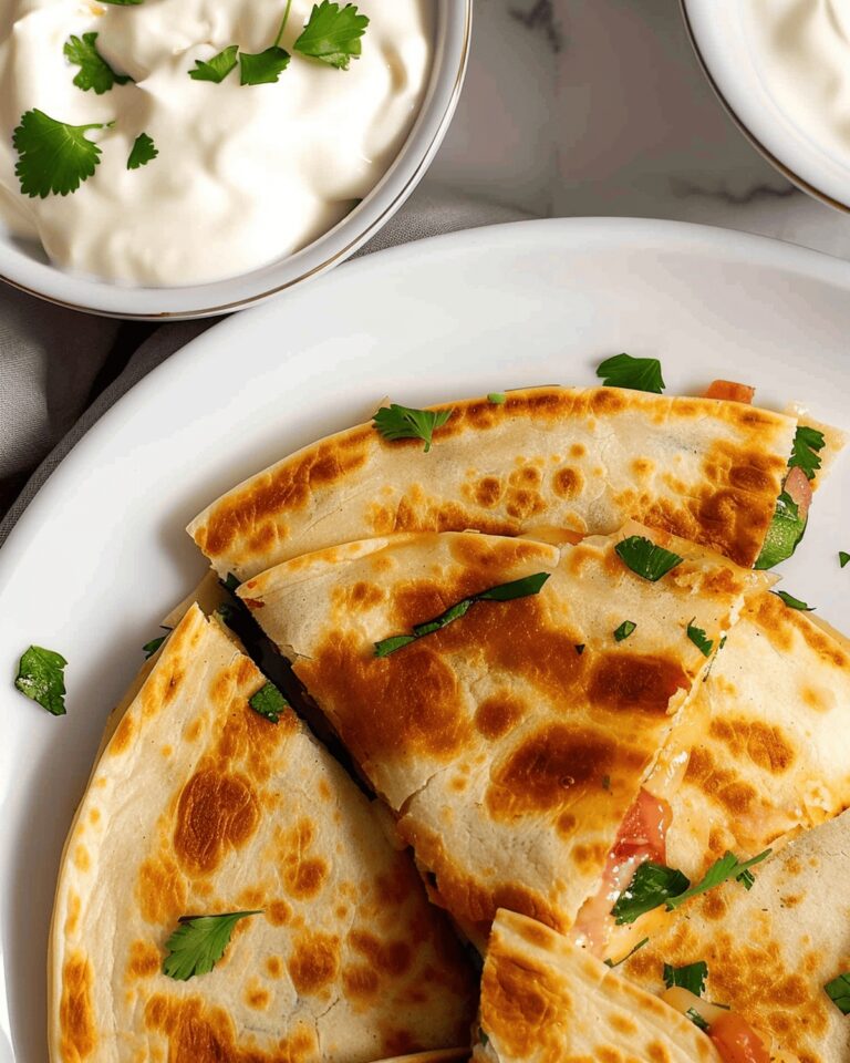 Mediterranean Quesadillas Recipe