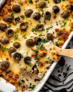 Baked Olive Dip Recipe