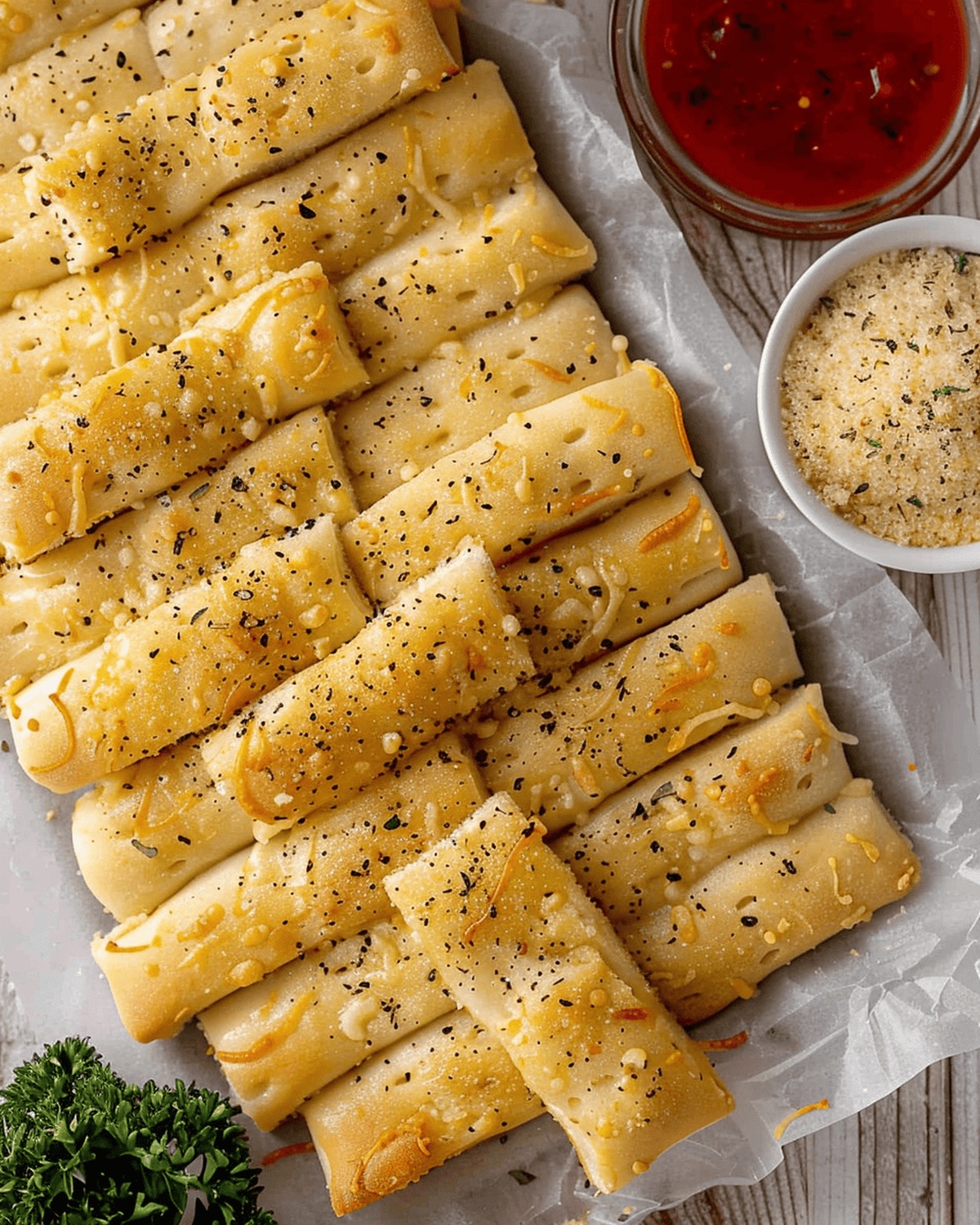 Sheet Pan Breadsticks Recipe