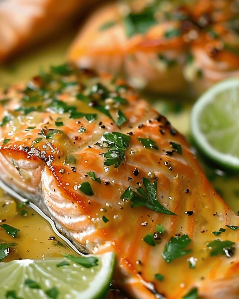 Baked Honey Lime Garlic Butter Salmon Recipe