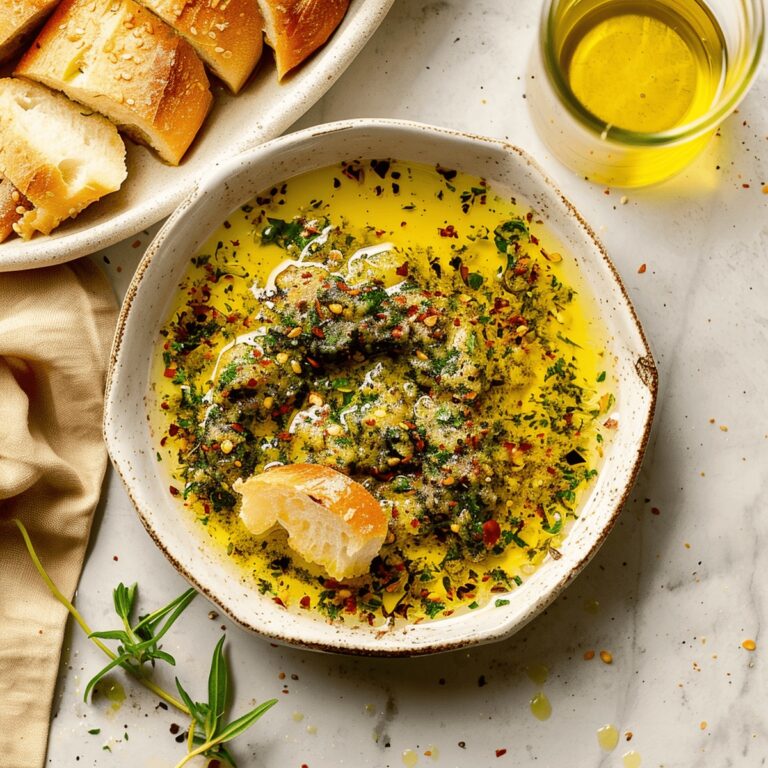 Garlic Olive Oil Dip Recipe