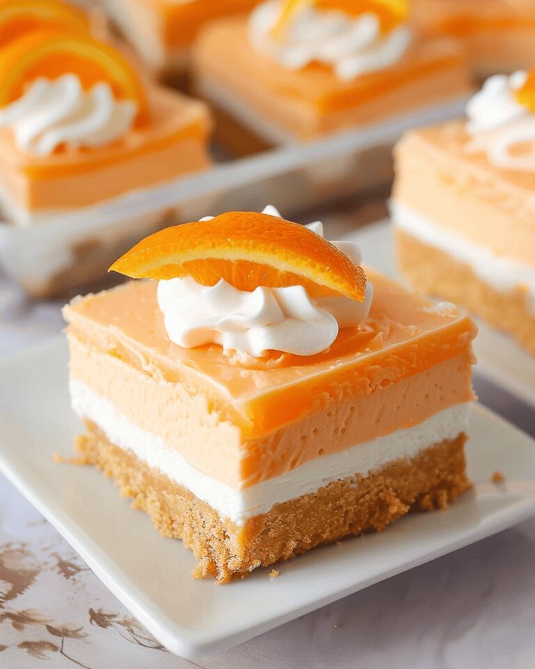 Tangy Orange Citrus Bars Recipe