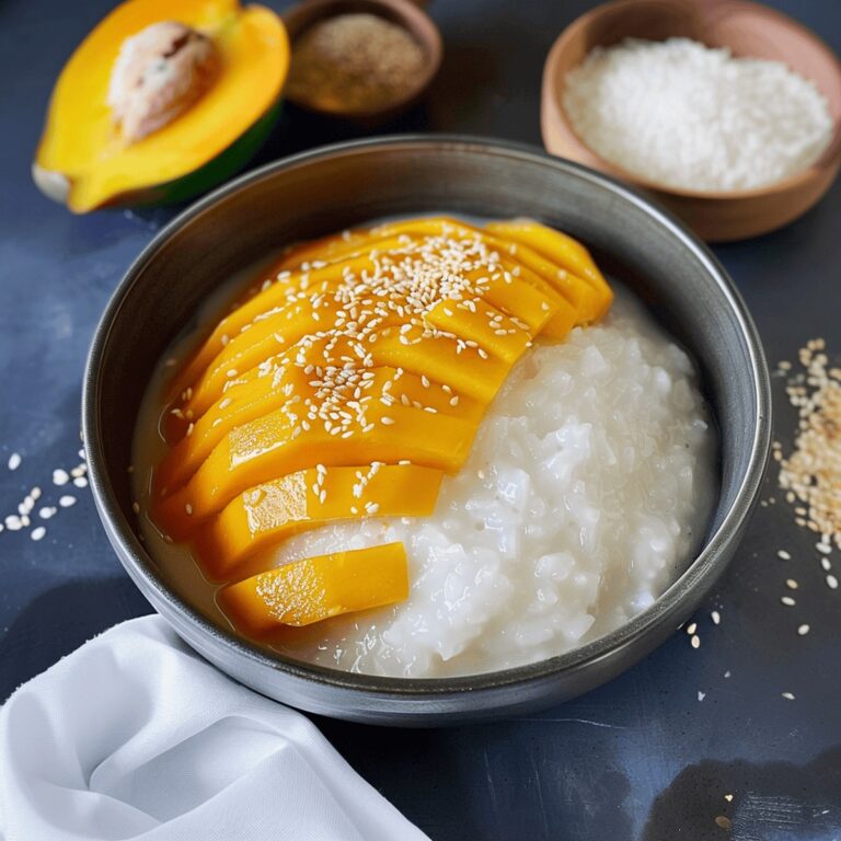 Sweet Mango Sticky Rice Recipe