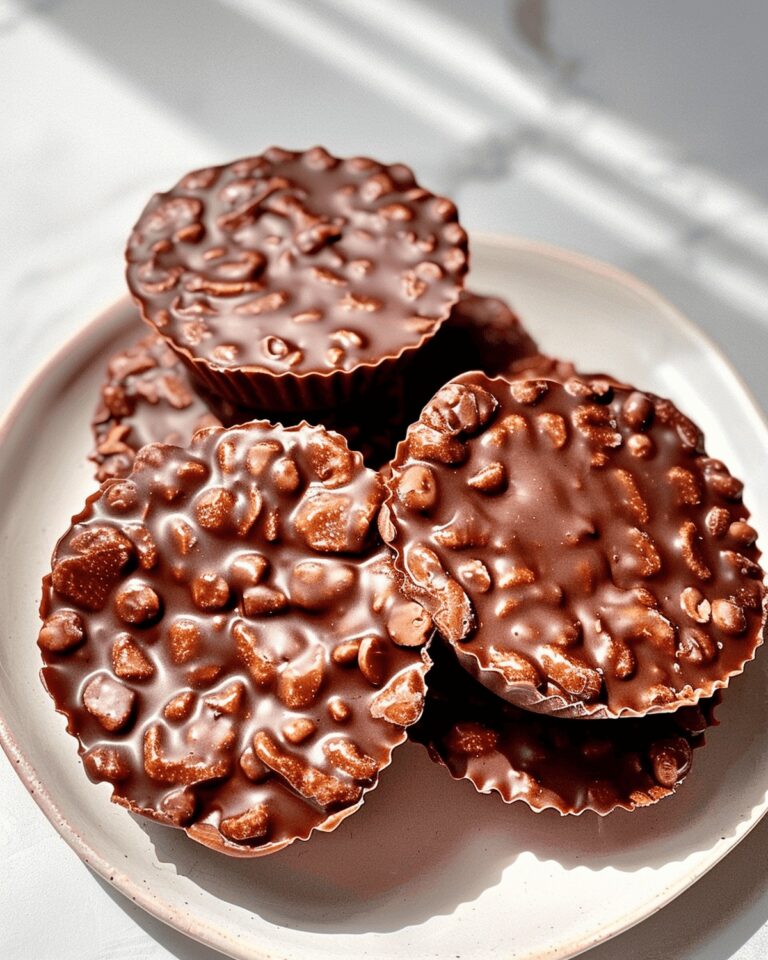 Peanut Butter Crunch Cups Recipe