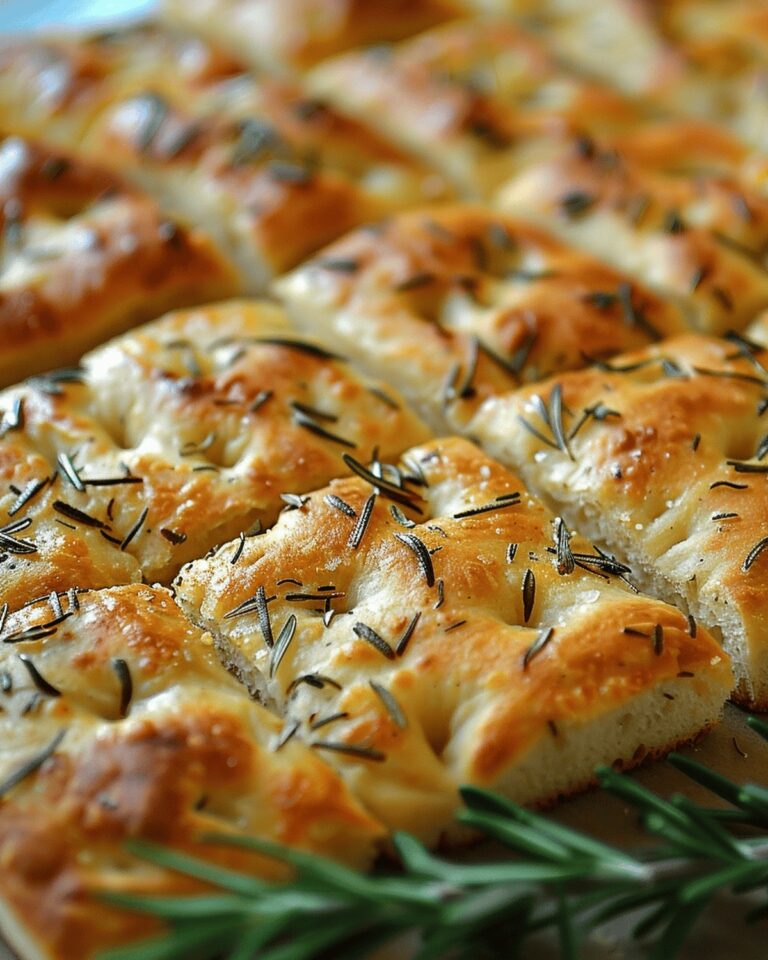 Rosemary Focaccia Bread Recipe