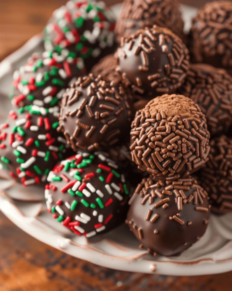 Velvety Amaretto Chocolate Bliss Truffles Recipe