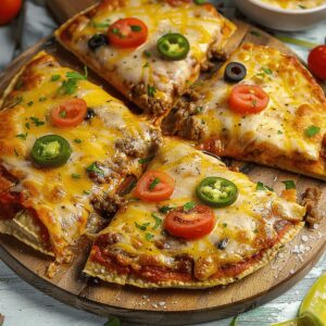 Spicy Fiesta Mexican Pizza Recipe