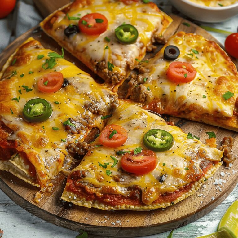 Spicy Fiesta Mexican Pizza Recipe