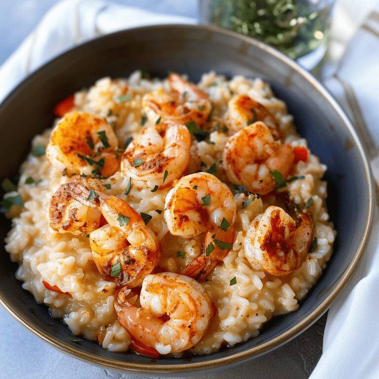 Spicy Cajun Shrimp Risotto Recipe