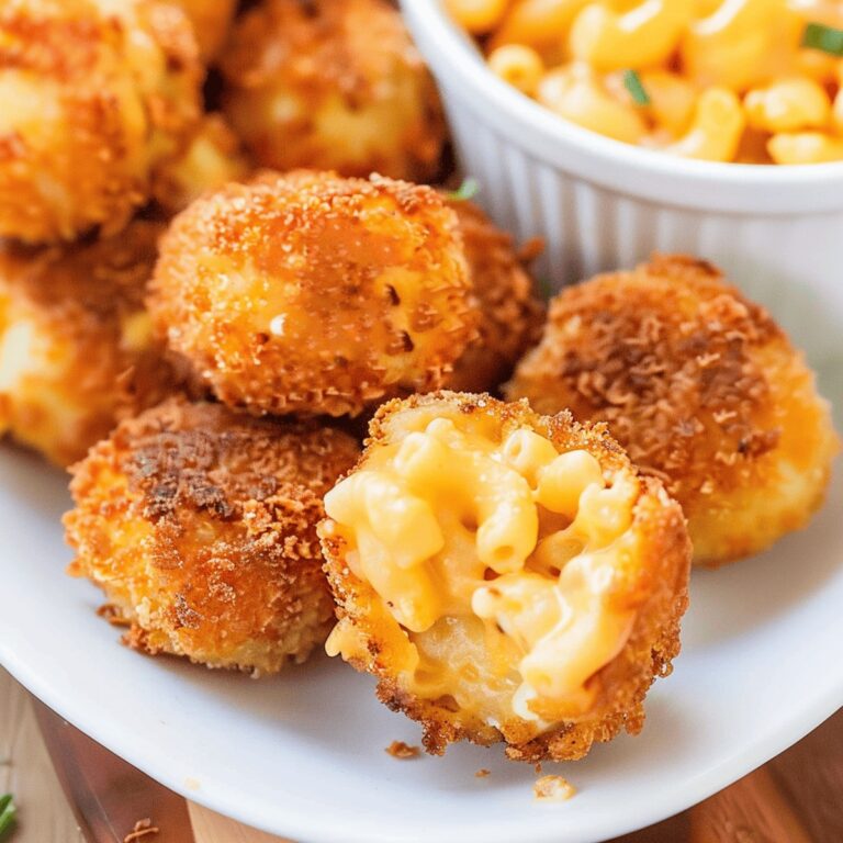 Crispy Fried Mac And Cheese Bites Recipe