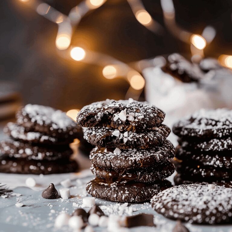 Rich Chocolate Fudge Lamington Cookies Recipe