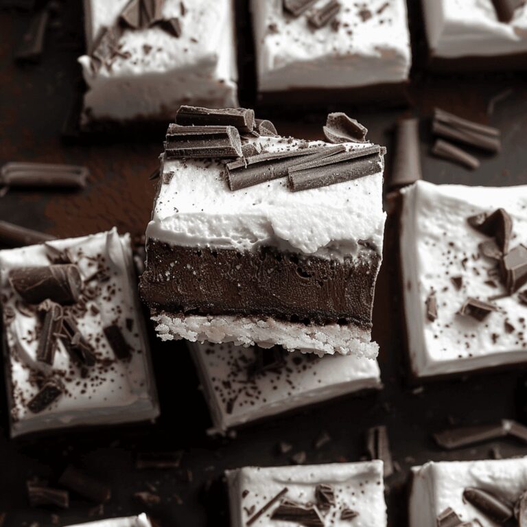Silky Chocolate Cream Pie Bars Recipe