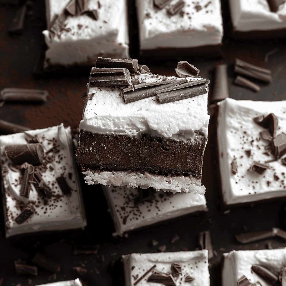 Silky Chocolate Cream Pie Bars Recipe