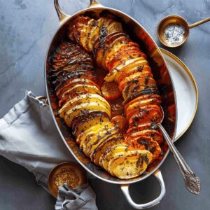Cheesy Root Vegetable Gratin Recipe