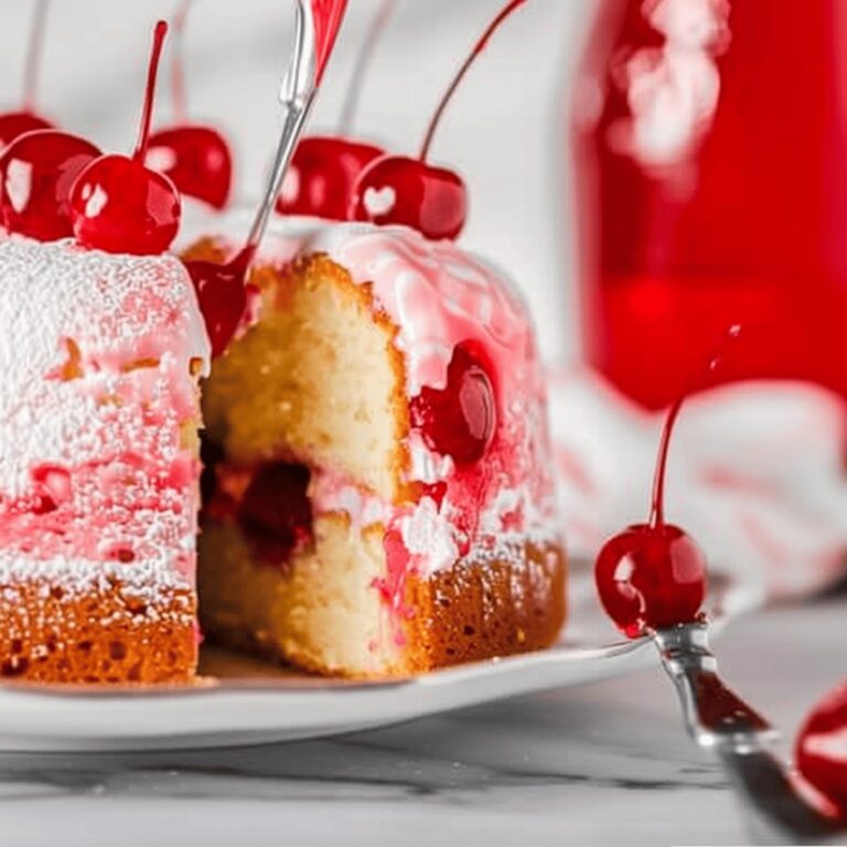 Sweet Shirley Temple Cake Recipe