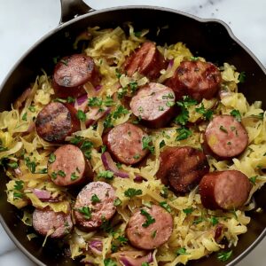 Hearty Kielbasa And Sauerkraut Skillet Recipe
